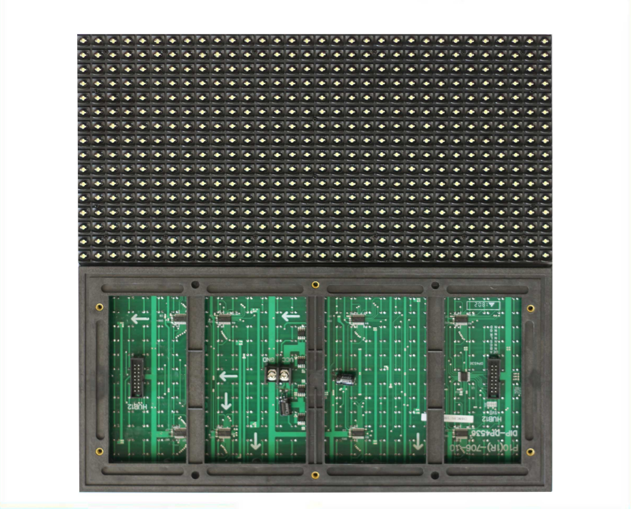 户外P10单白直插