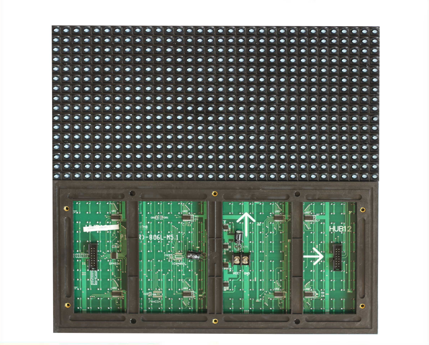 户外P10单蓝直插