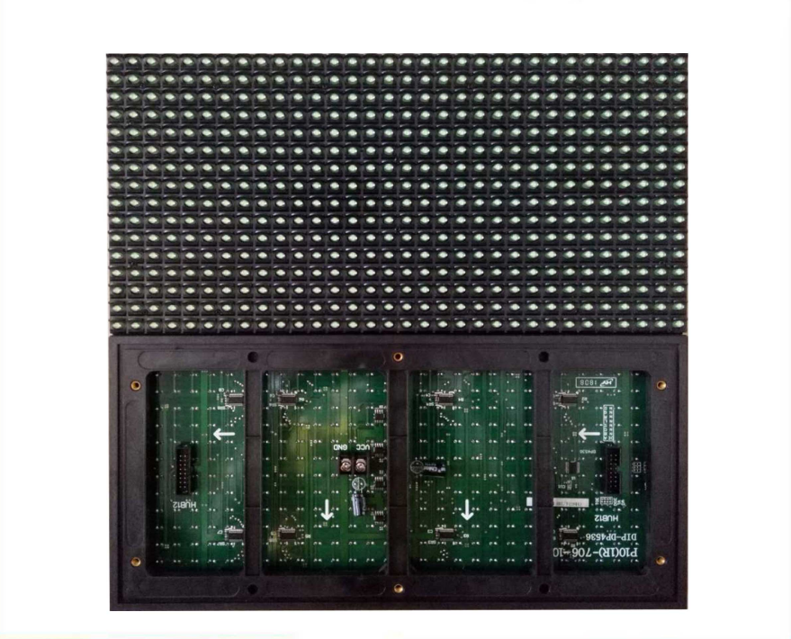 户外P10单绿直插