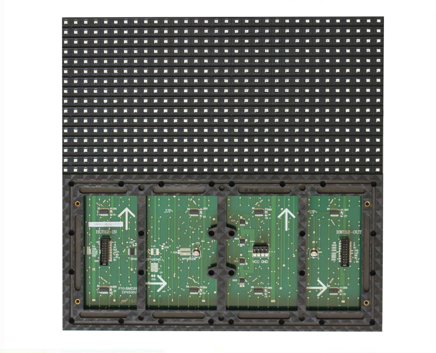 户外P10单红表贴