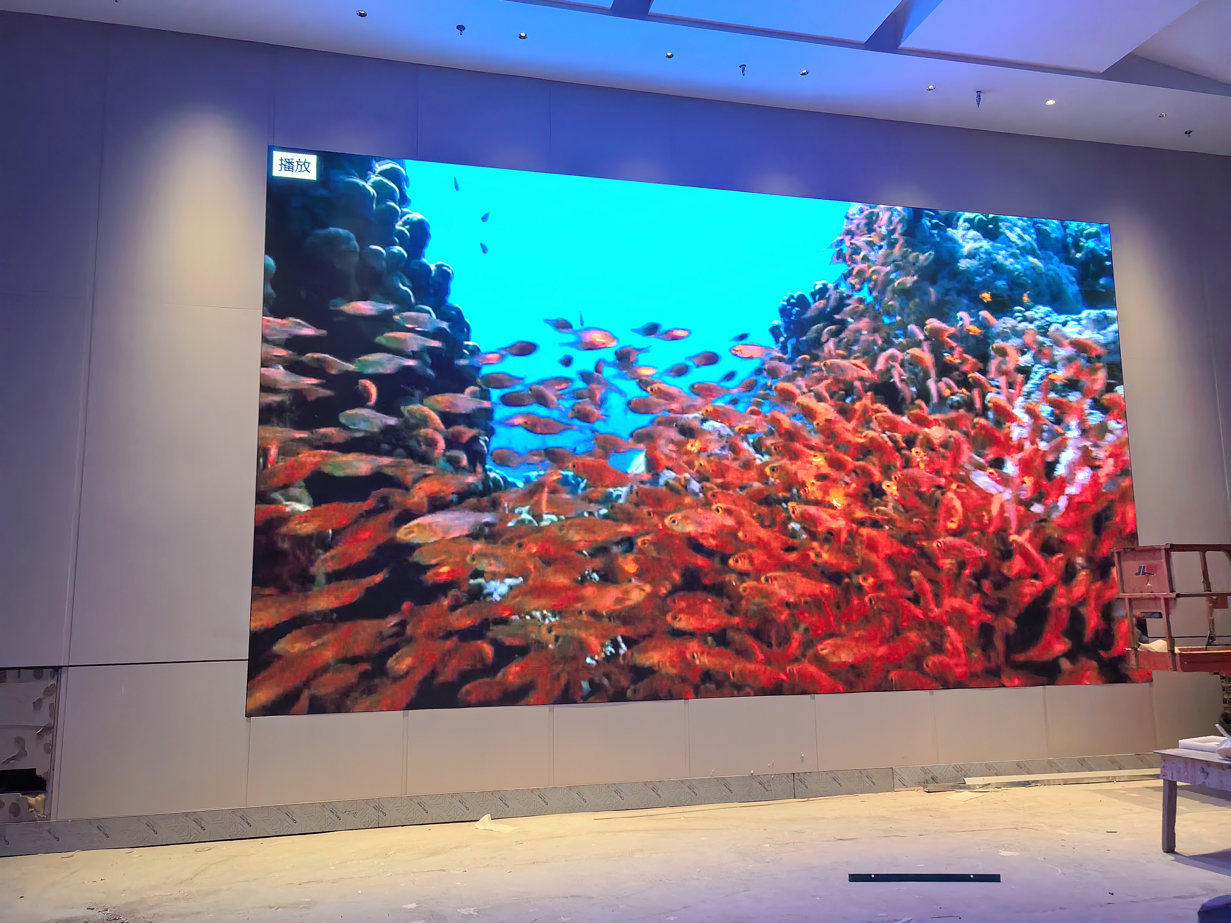 宜宾天地某酒楼-室内P2.0全彩